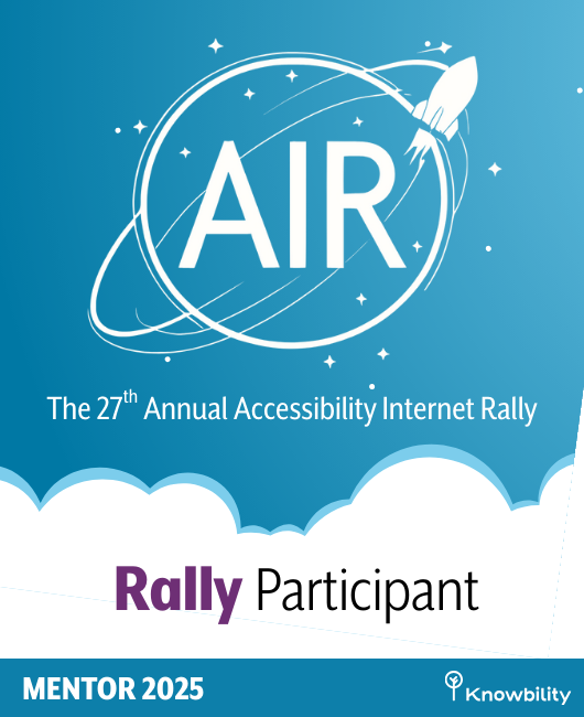 AIR 2025 Mentor badge